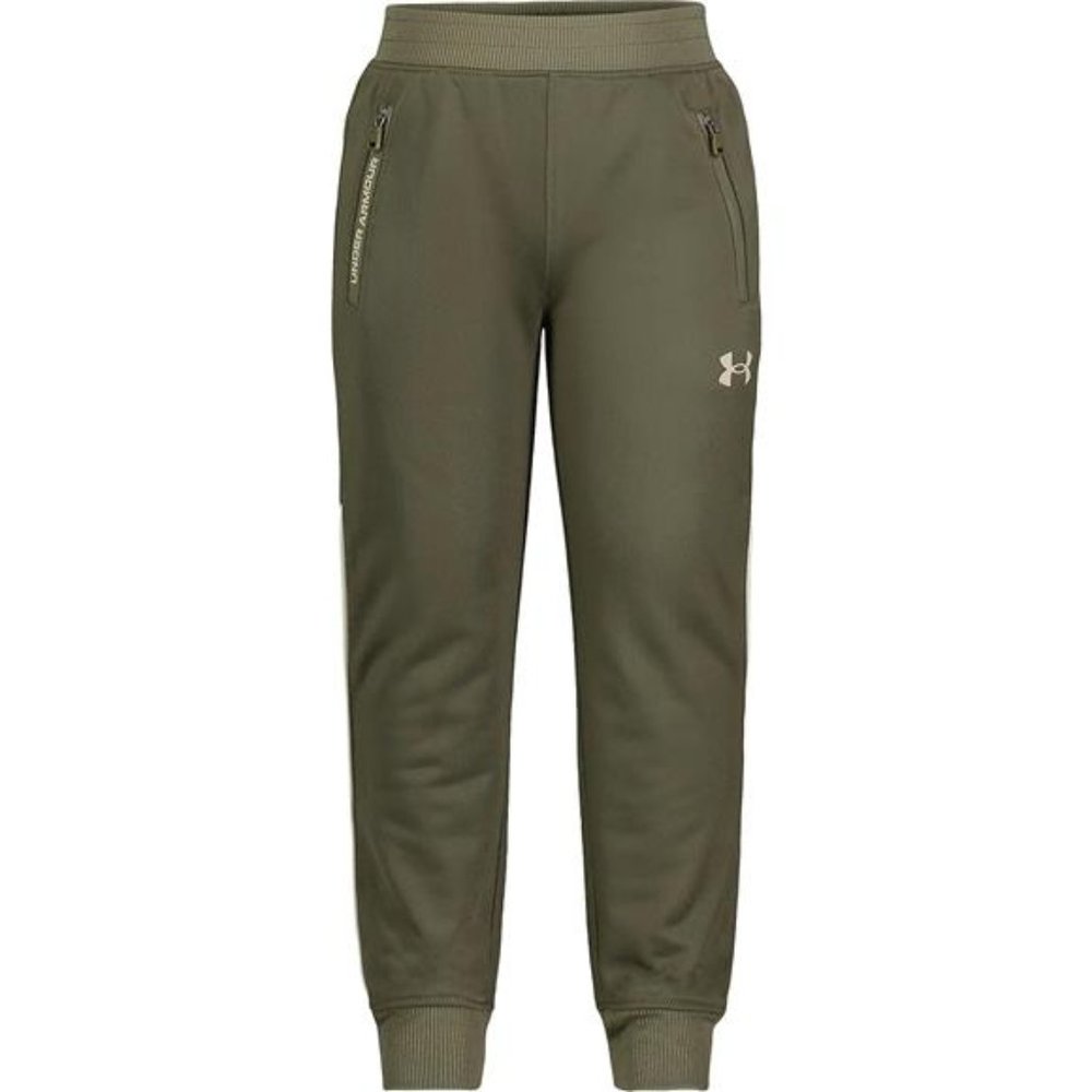 Under Armour Boys Pant, Green Sweatpants for Children